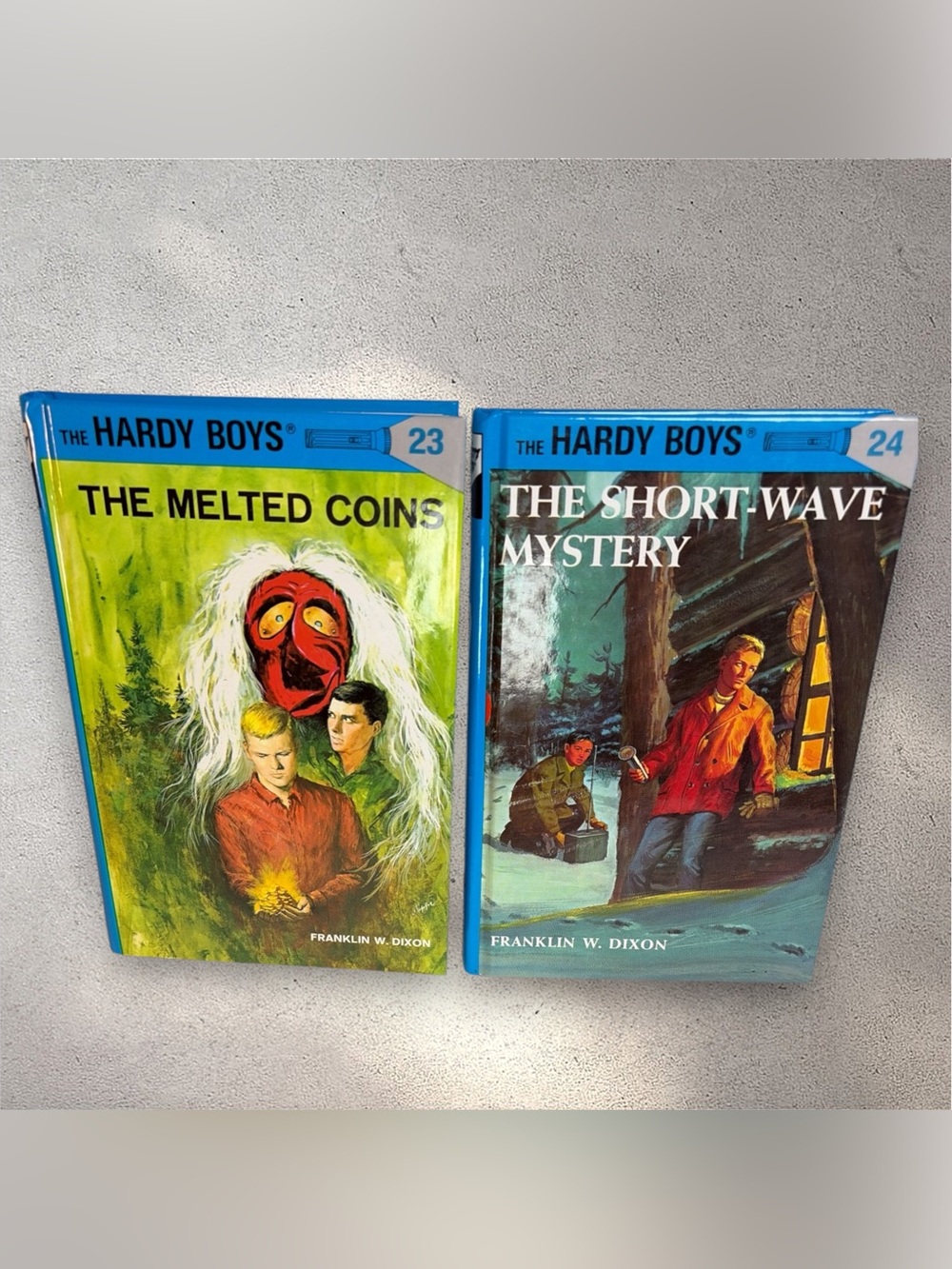 The Hardy Boys Lot Of 2 Hardcover Books By Franklin W Dixon